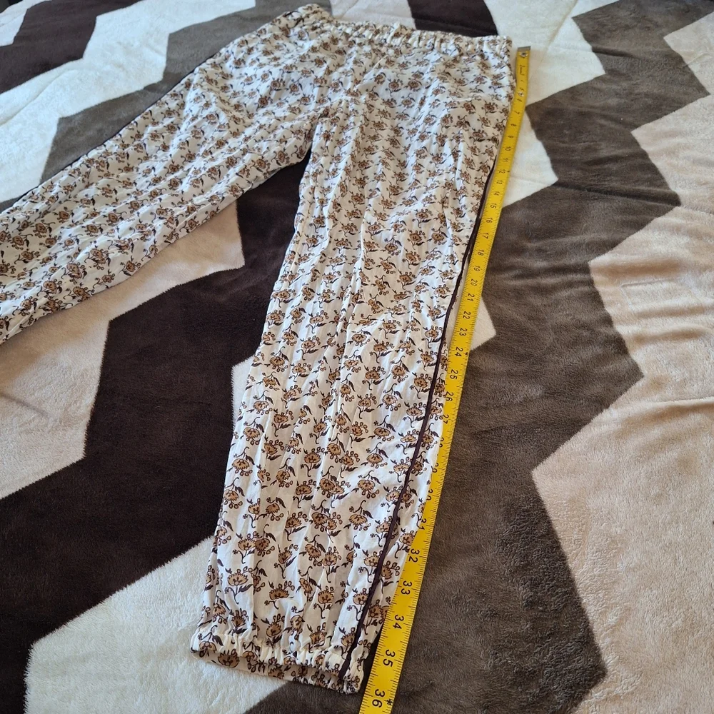 Tory Burch Printed Skinny Leg Pants